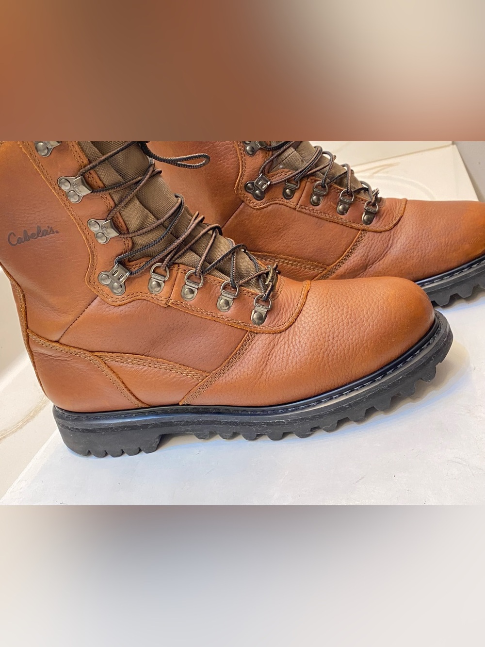 Cabelas Iron Ridge 800 GORE-TEX Men’s insulated boots Size 10.5 EE excellent - Picture 3 of 14